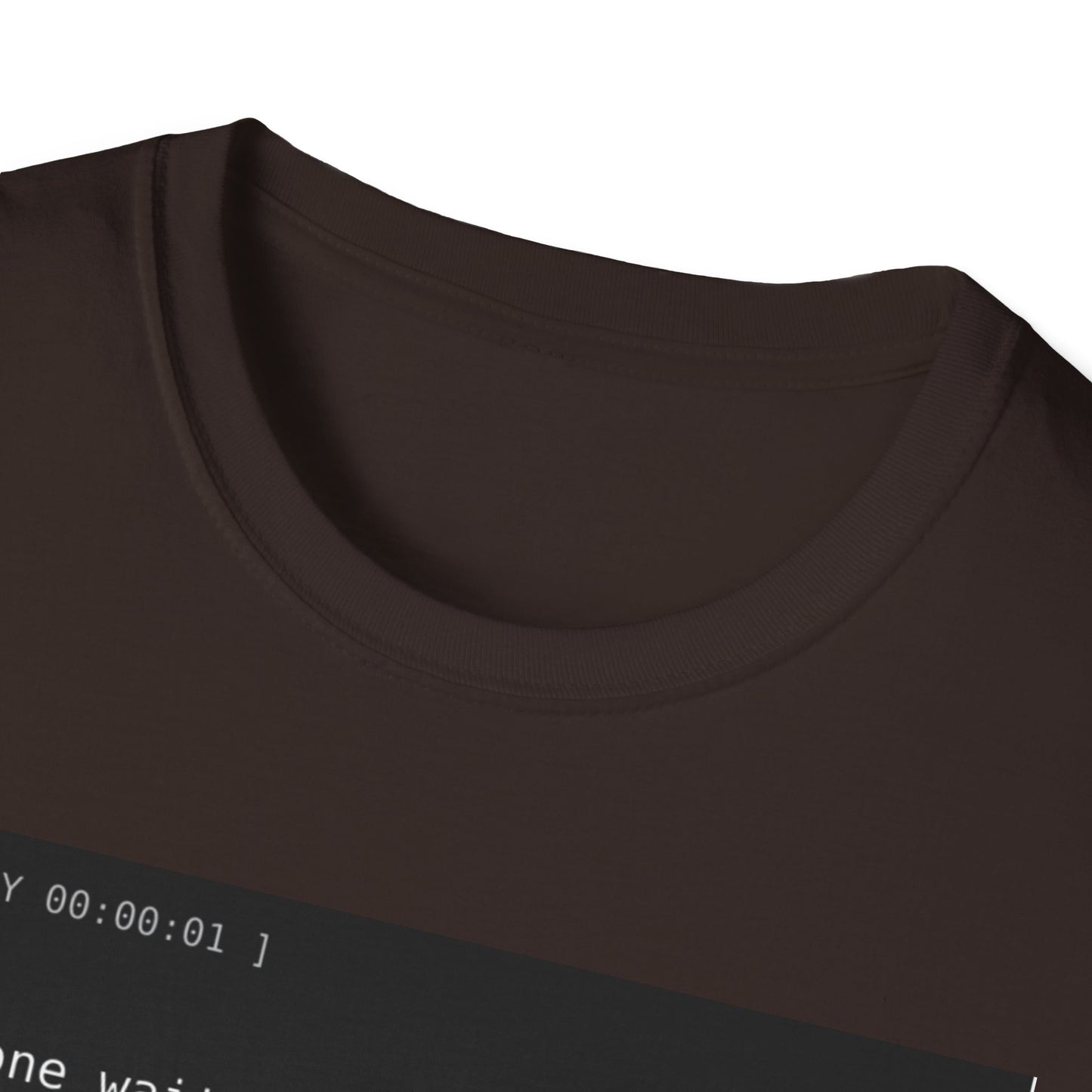 Retro VHS Quote Tee – “Everyone waits…” Unisex Softstyle T-Shirt - Perfect for Creative Thinkers