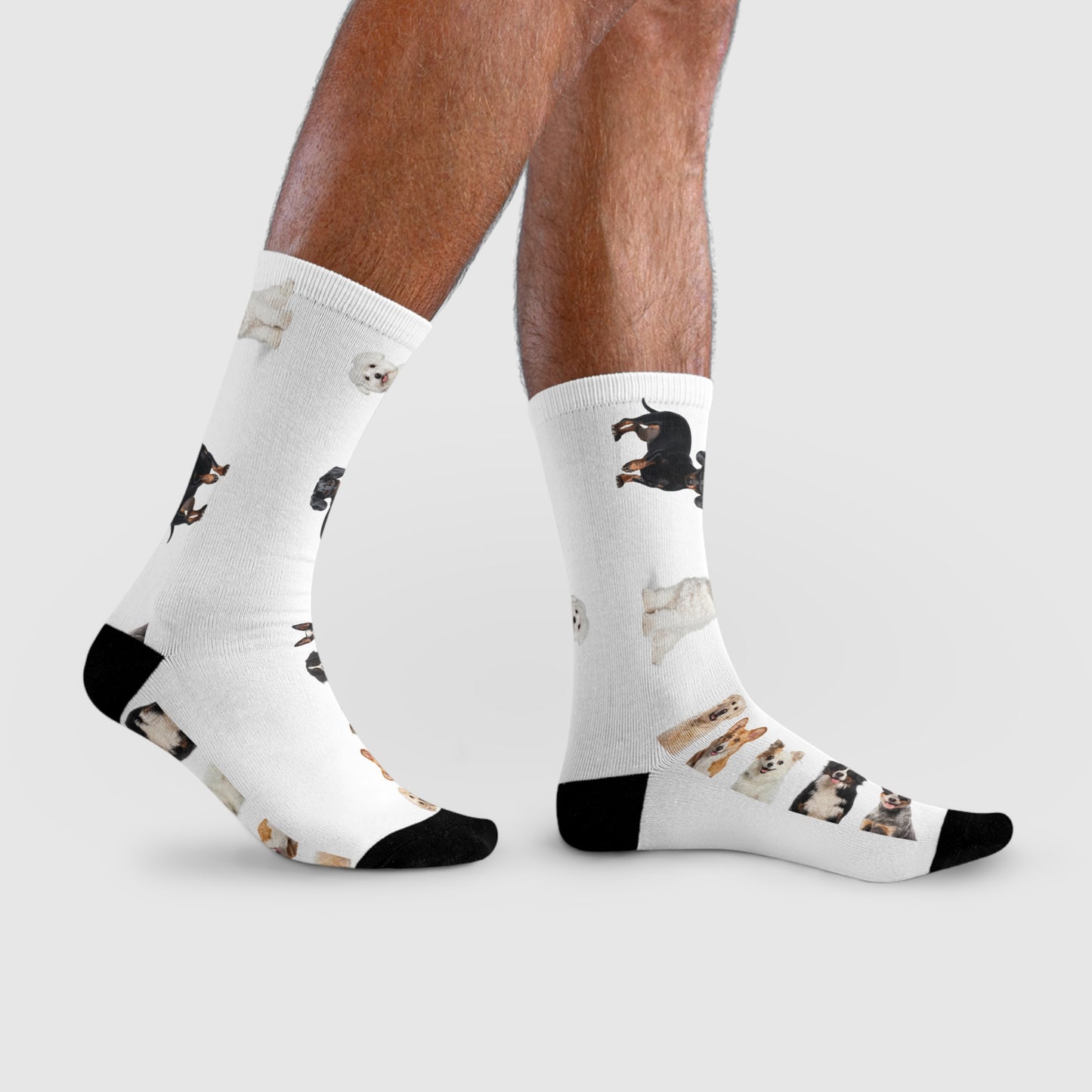 Sublimation Crew Dog Socks (EU)