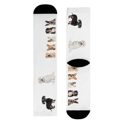 Sublimation Crew Dog Socks (EU)
