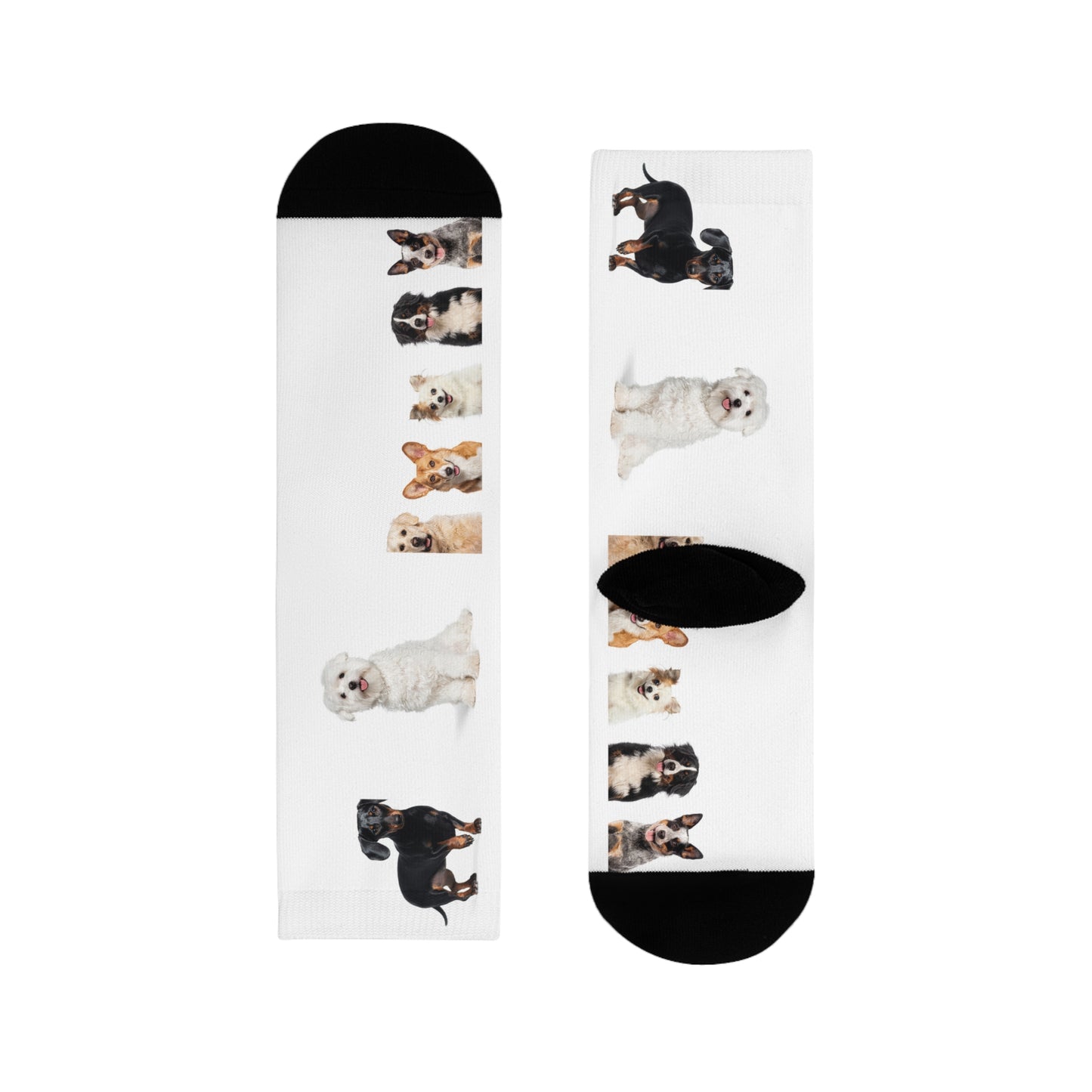 Sublimation Crew Dog Socks (EU)