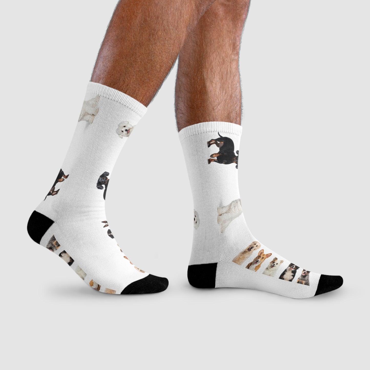 Sublimation Crew Dog Socks (EU)